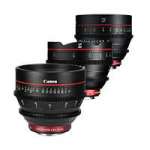Canon CN-E EF Mount Prime Lens Bundle with Peli Case including 14, 35, and 50mm 4K digital cinema lenses - CN-E14mm, CN-E35mm, CN-E50mm (9139B004AA) Canon CN-E EF Mount Prime Lens Bundle with Peli Case including 14, 35, and 50mm 4K digital cinema lenses - CN-E14mm, CN-E35mm, CN-E50mm (9139B004AA)